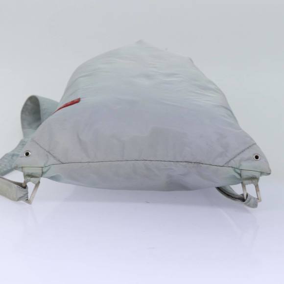 PRADA Sports Backpack Nylon Gray Auth 75123 - Picture 15 of 16